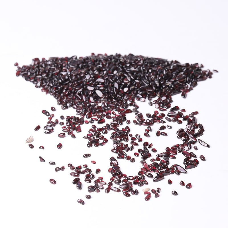 Natural Garnet 5-7mm Tumbled Stones for Prosperity