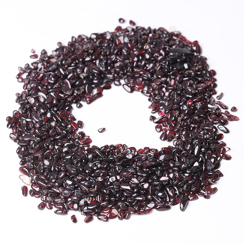 Natural Garnet 5-7mm Tumbled Stones for Prosperity