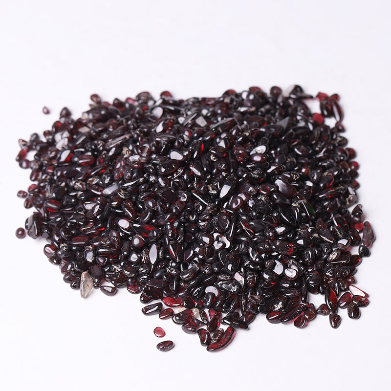 Natural Garnet 5-7mm Tumbled Stones for Prosperity