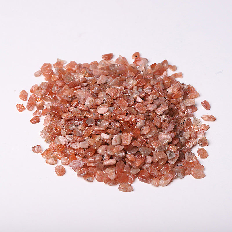 Natural Golden Strawberry Quartz Chips 5-9mm Healing Crystals