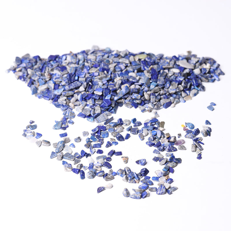 Natural Lapis Lazuli Tumbled Chips 5-9mm for Healing