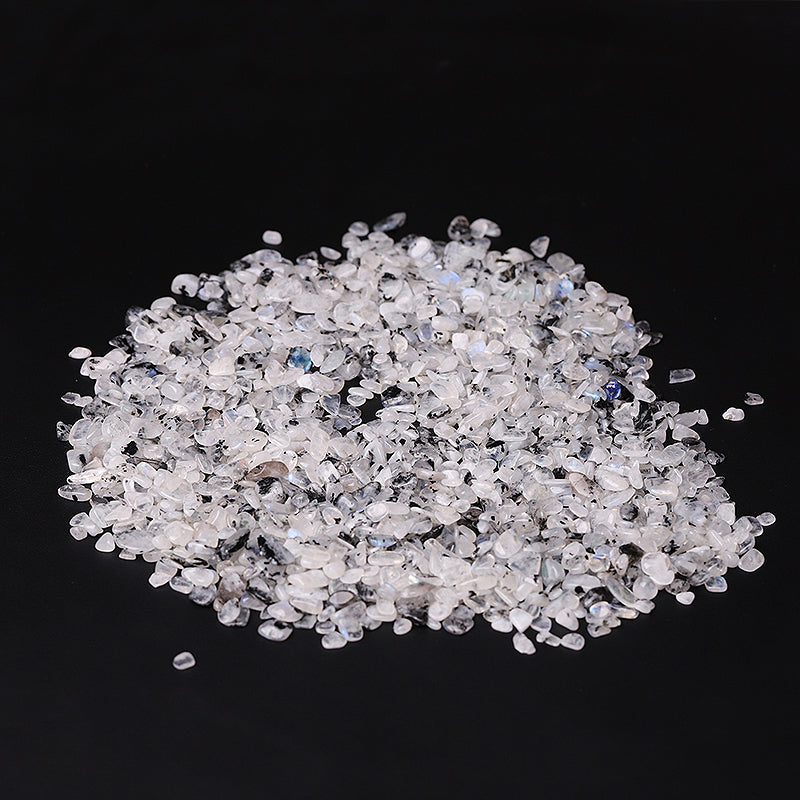 Natural Moonstone Chips 5-9mm | Raw Crystal Decoration