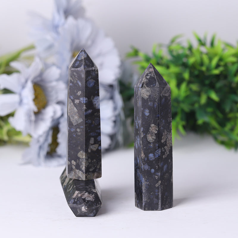 Natural Que Sera Llanite Crystal Point 3-4 Inches Healing Stone