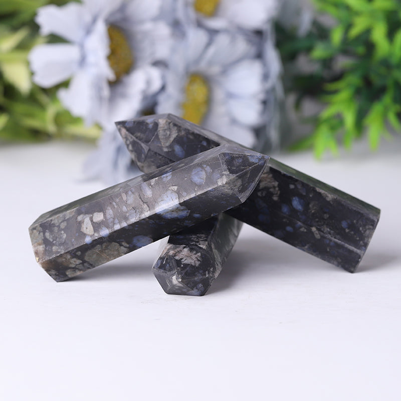 Natural Que Sera Llanite Crystal Point 3-4 Inches Healing Stone