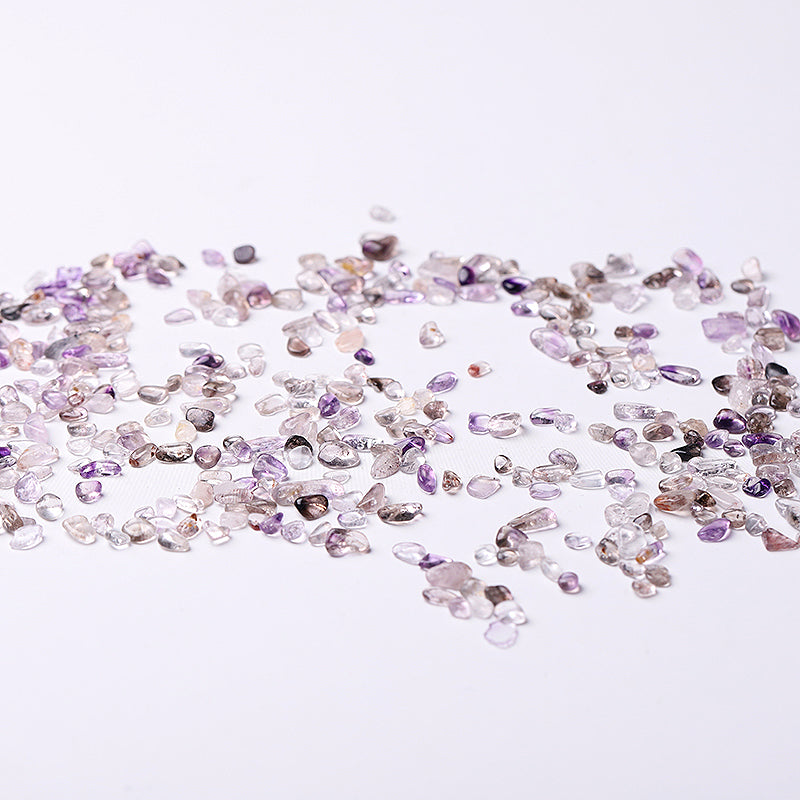 Natural Super 7 Tumbled Stones Chips 5-9mm for Decoration