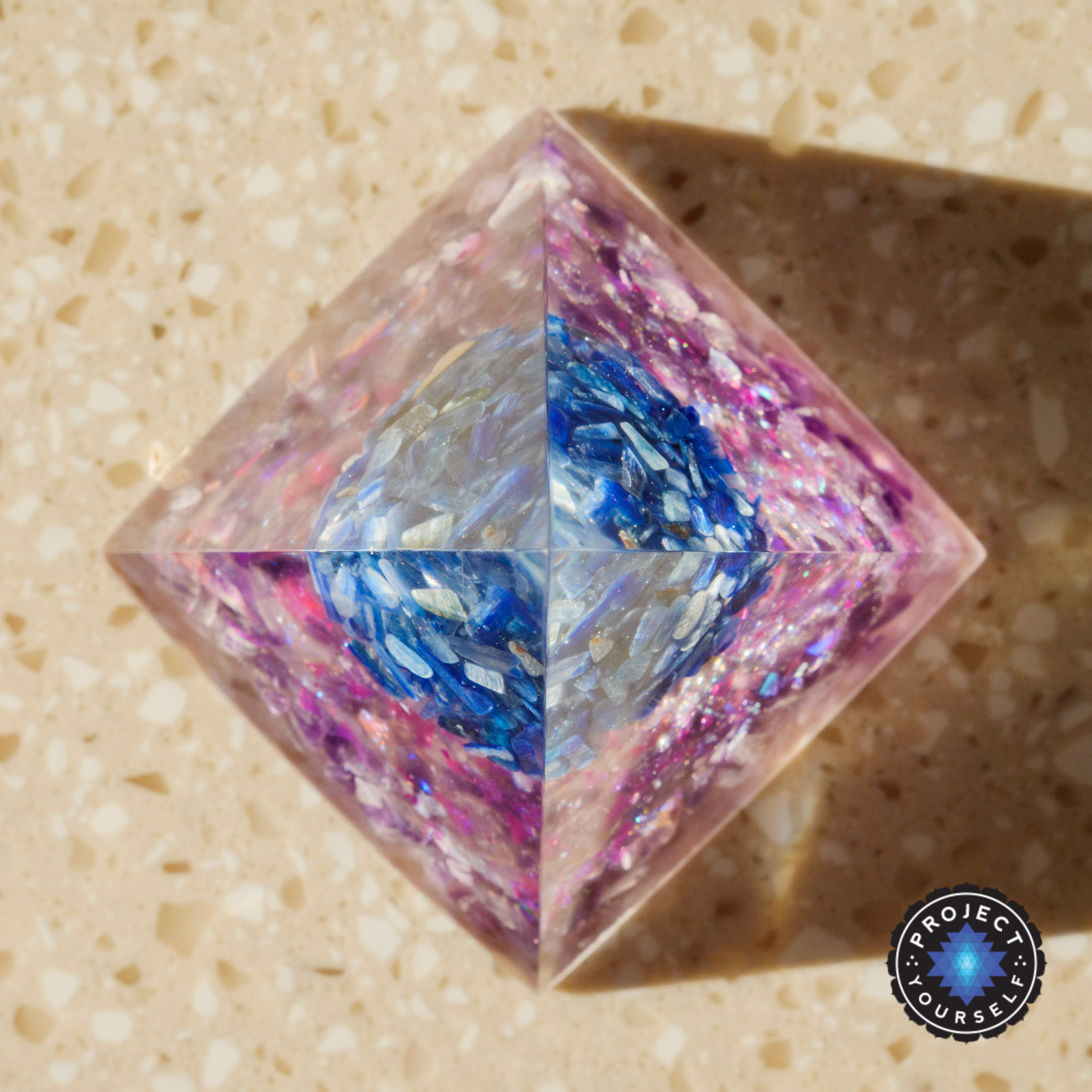 Nourishing Tree Of Life Orgone Crystal Pyramid