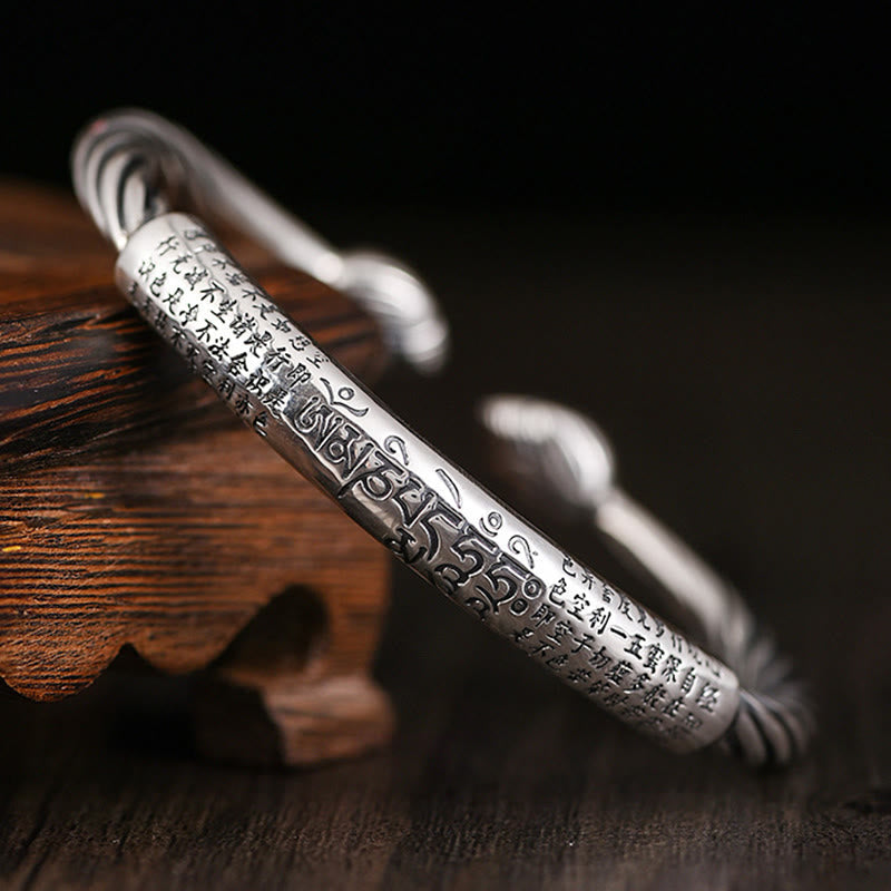 Om Mani Padme Hum Copper Adjustable Purity Cuff Bracelet