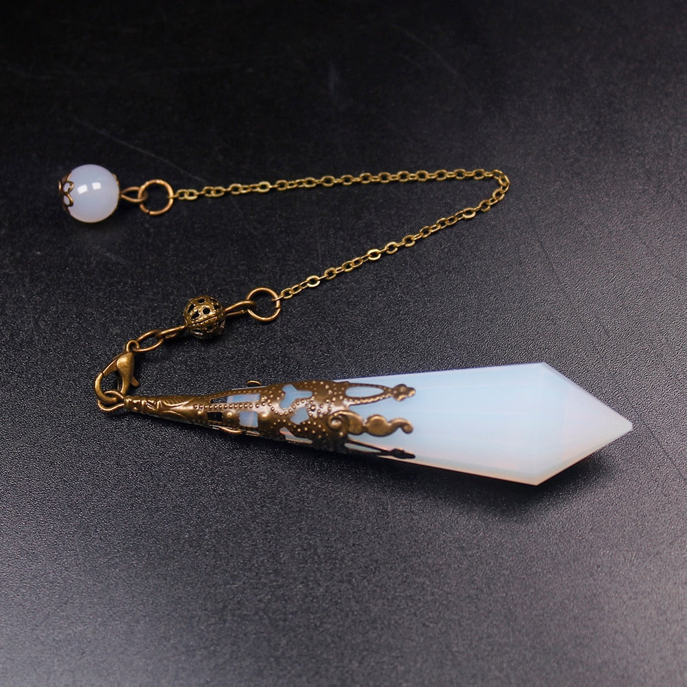 Opal Crystal Pendulum - Joy and Positive Change