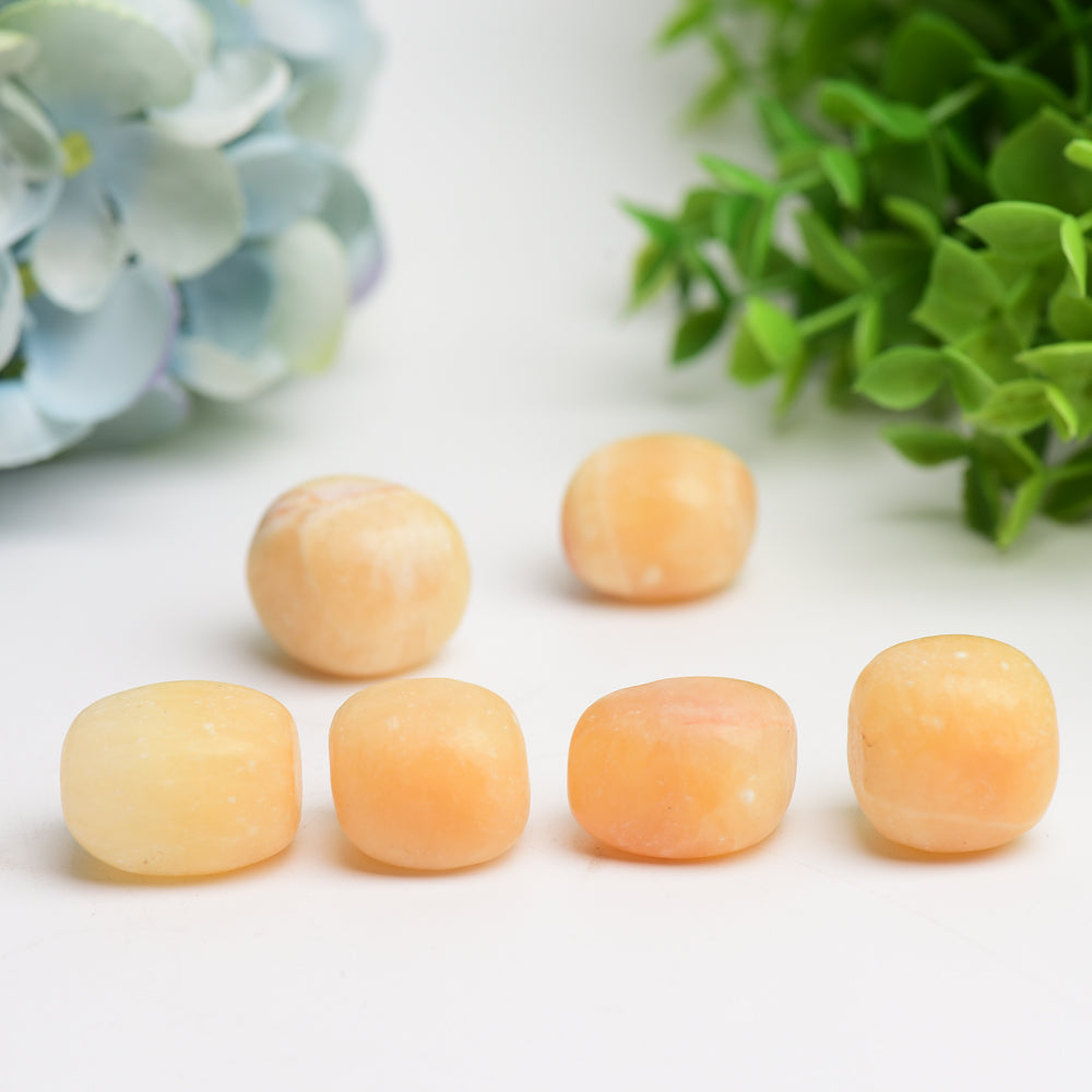 Orange Calcite 2cm Healing Tumbled Crystal