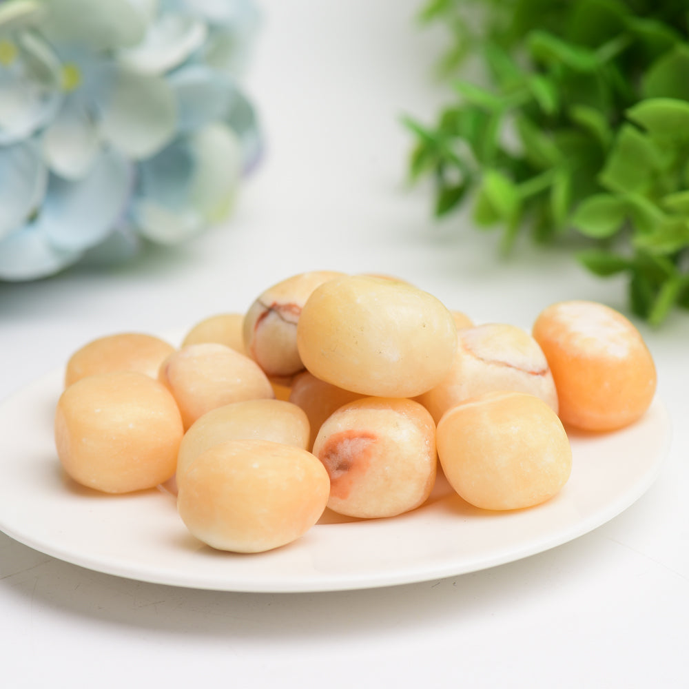 Orange Calcite 2cm Healing Tumbled Crystal