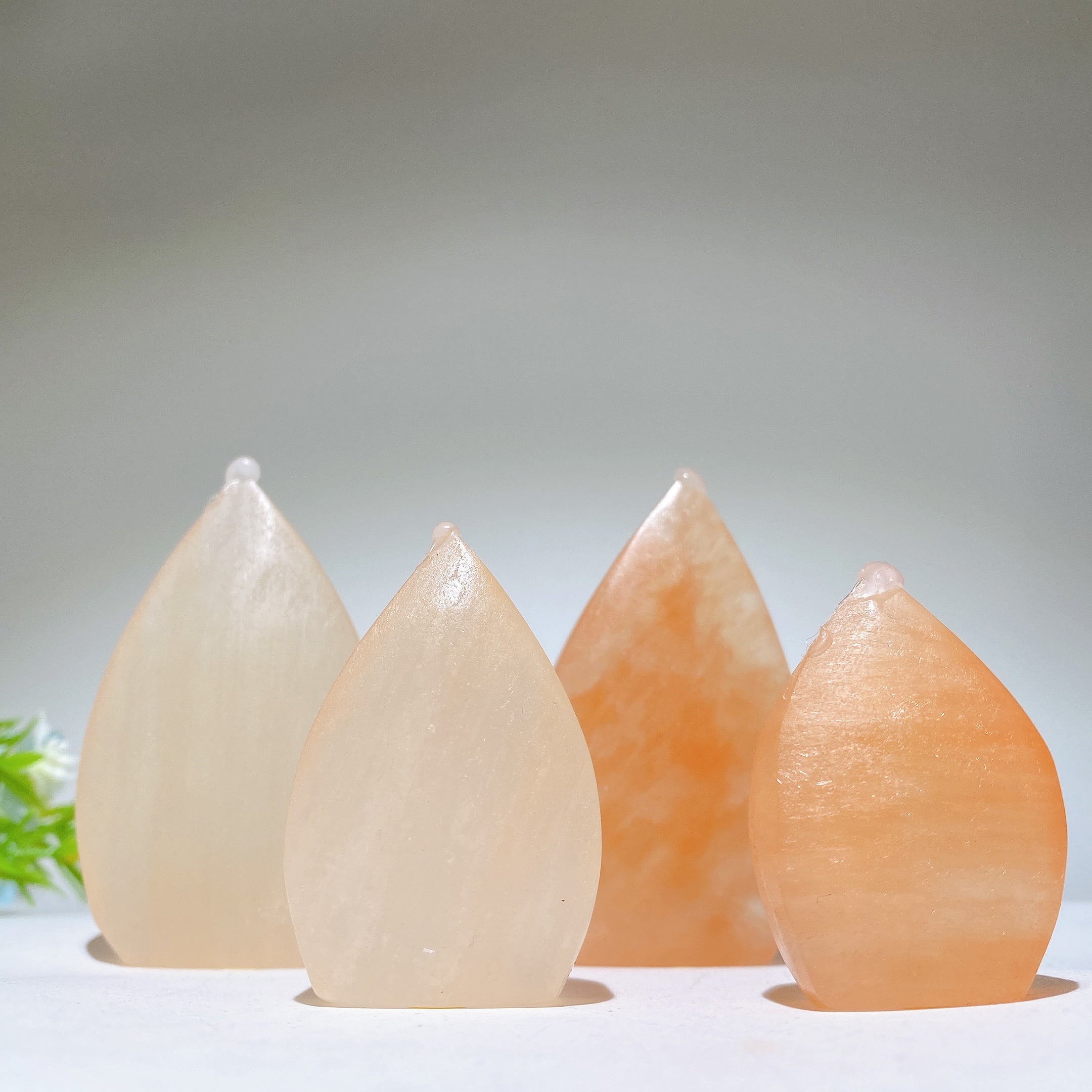 Orange Selenite Free Form Crystal 1.5-3.0 inch Specimen