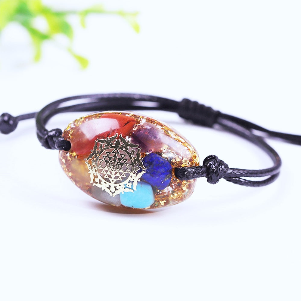 Orgone EMF Protection Gemstone Bracelet
