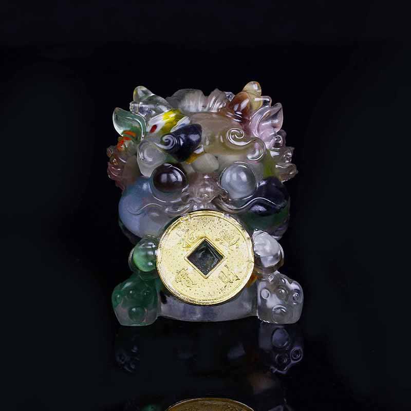 Pixiu Feng Shui Crystal Decor | Wealth & Protection Charm