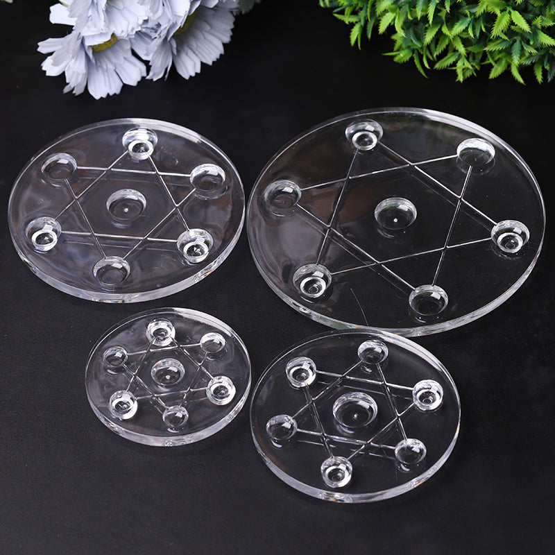 Plastic Display Stand 80mm to 150mm for Crystals