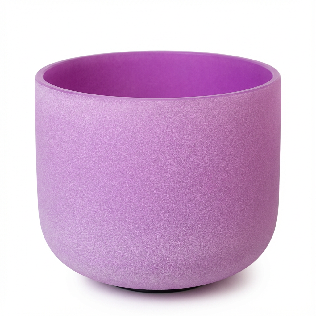 B Note Crown Chakra Crystal Singing Bowl