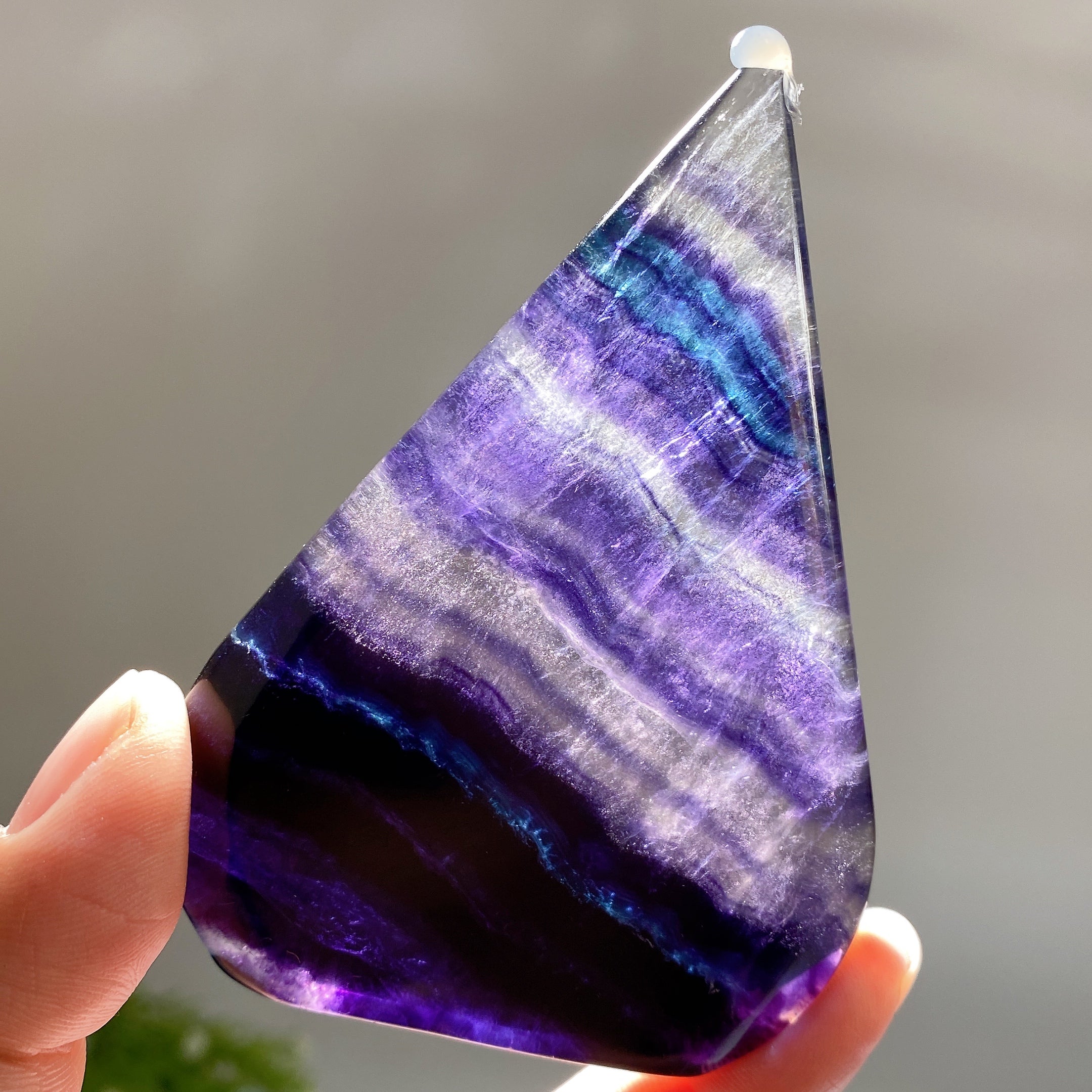 Rainbow Fluorite Free Form Crystal Specimen 2.4-3.3 Inches