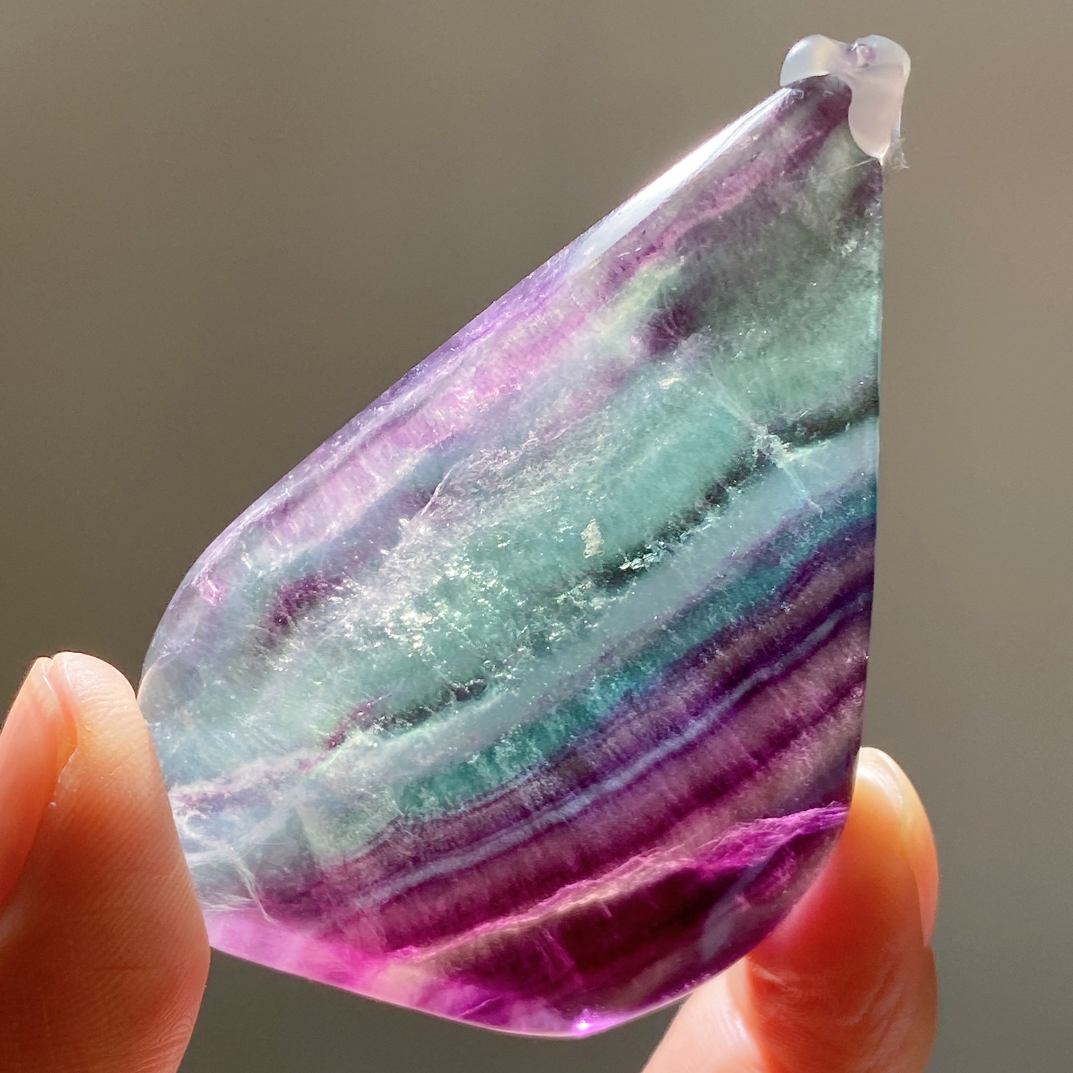 Rainbow Fluorite Free Form Crystal Specimen 2.4-3.3 Inches