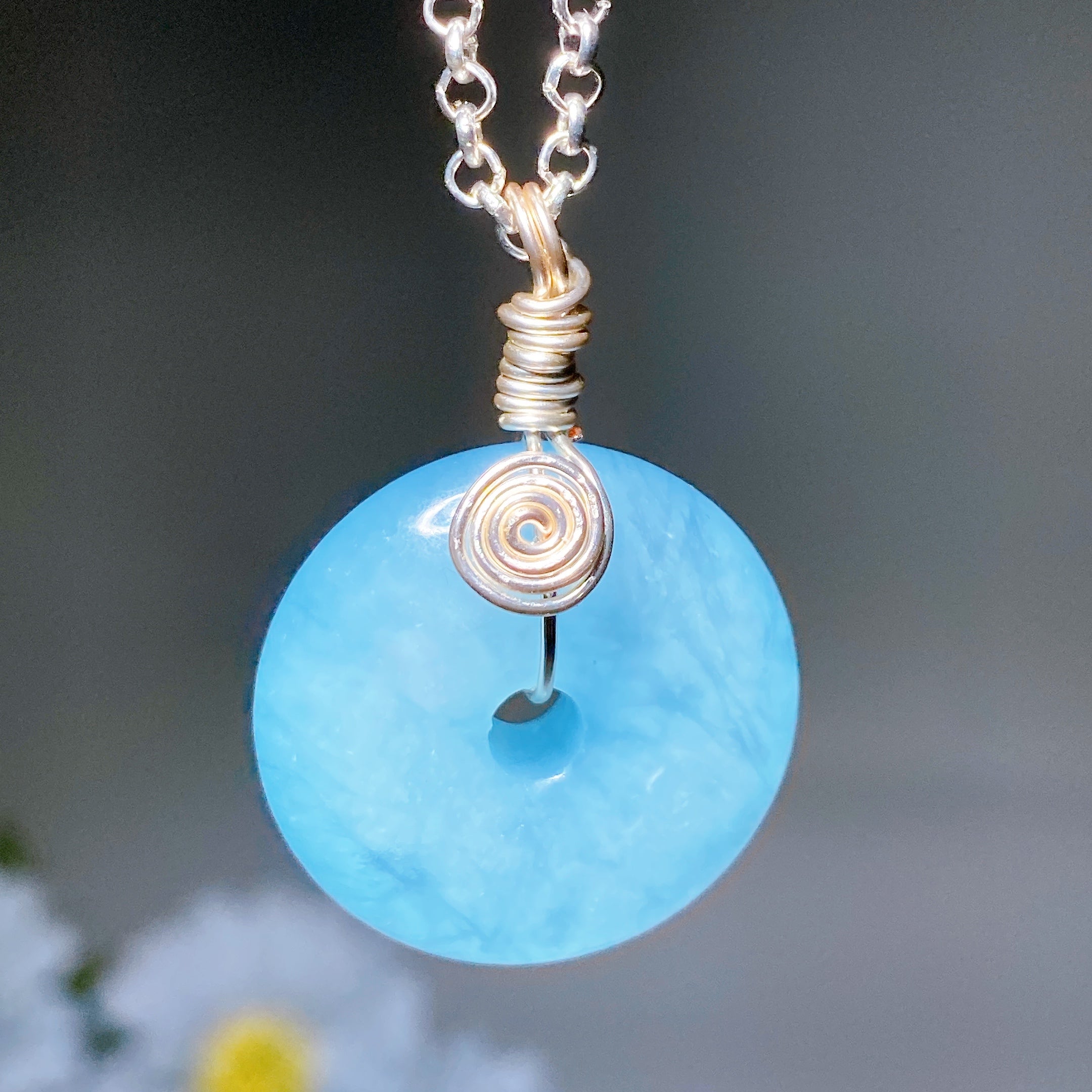 Raw Crystal Pendant 1.2-2.0 Inch Healing Necklace