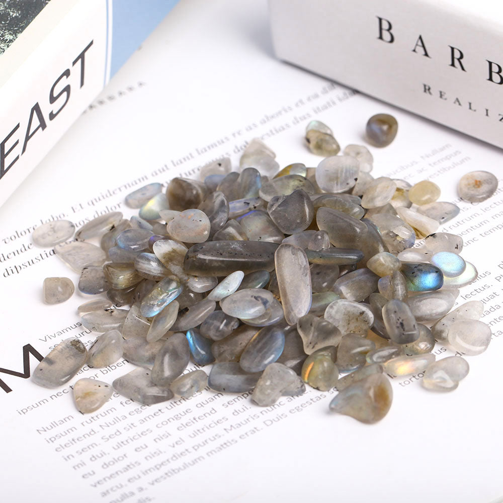 Raw Labradorite Crystal Chips 7-9mm for Healing Energy