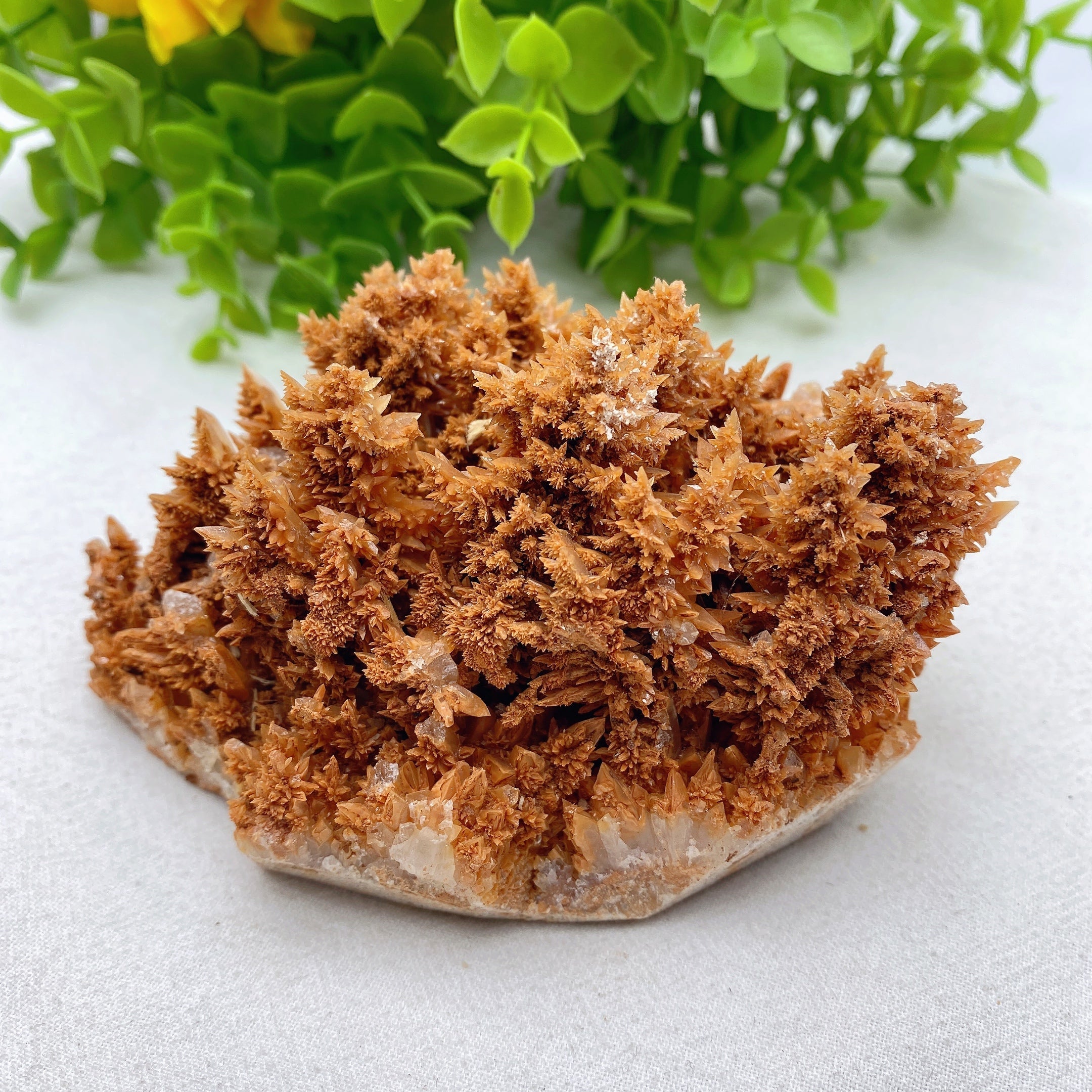 Red Calcite Aciculite Crystal Cluster 0.5-1kg Healing Stone