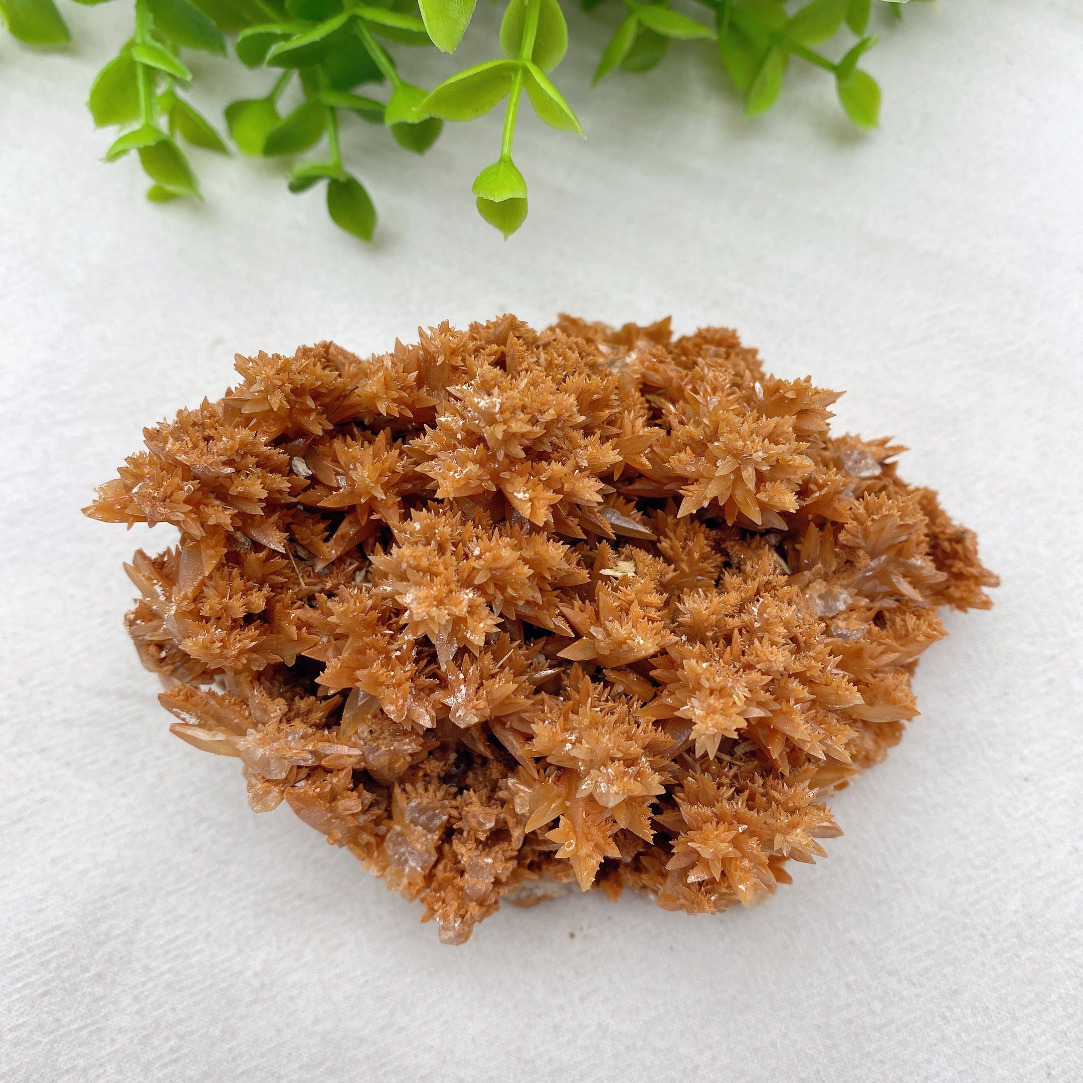 Red Calcite Aciculite Crystal Cluster 0.5-1kg Healing Stone