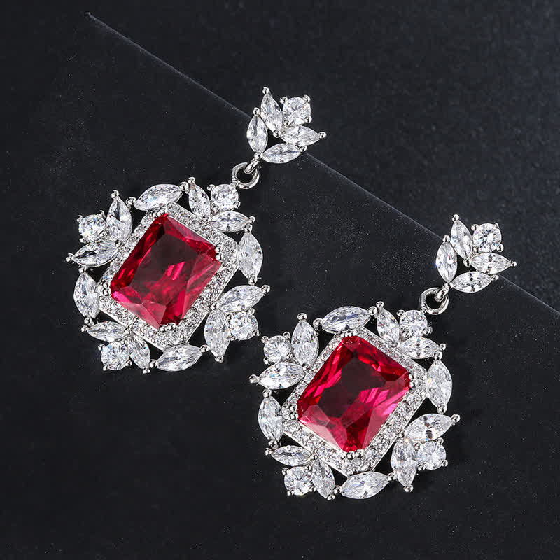 Red Corundum Spiritual Necklace | Confidence & Courage