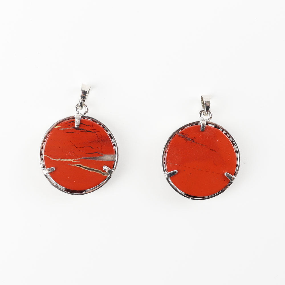 Red Jasper Tree of Life Pendant 1.07 inch Symbolism