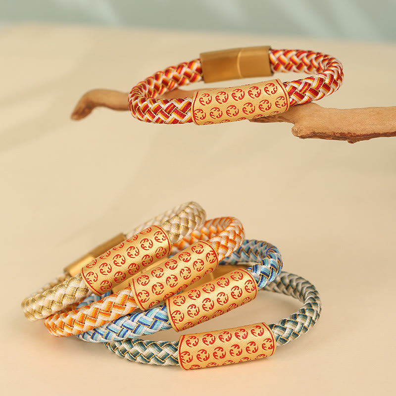 Red String 16cm Luck Bracelet with Diamond Knot Buckle