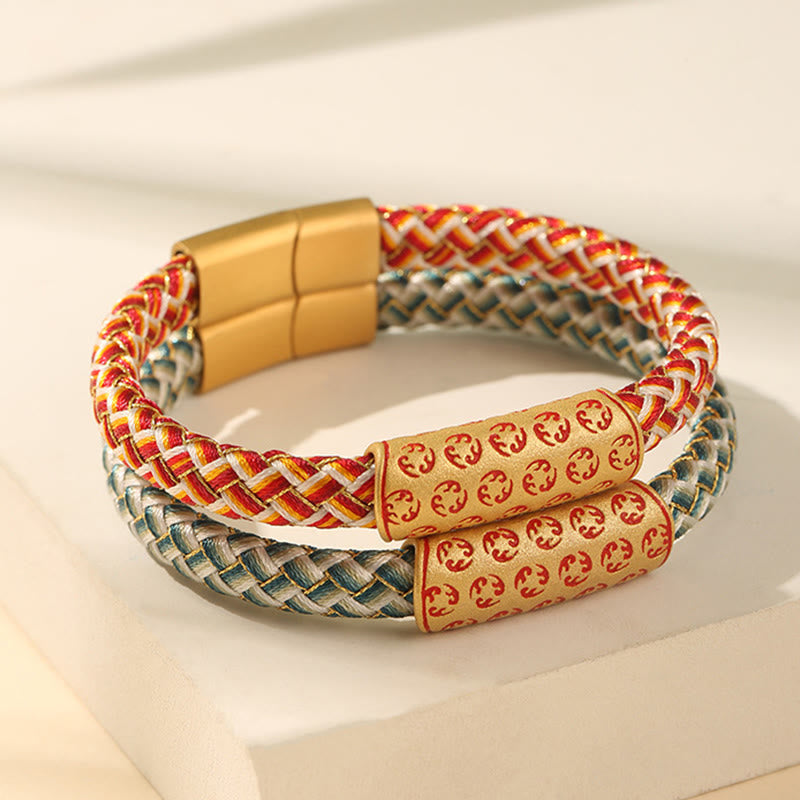 Red String 16cm Luck Bracelet with Diamond Knot Buckle