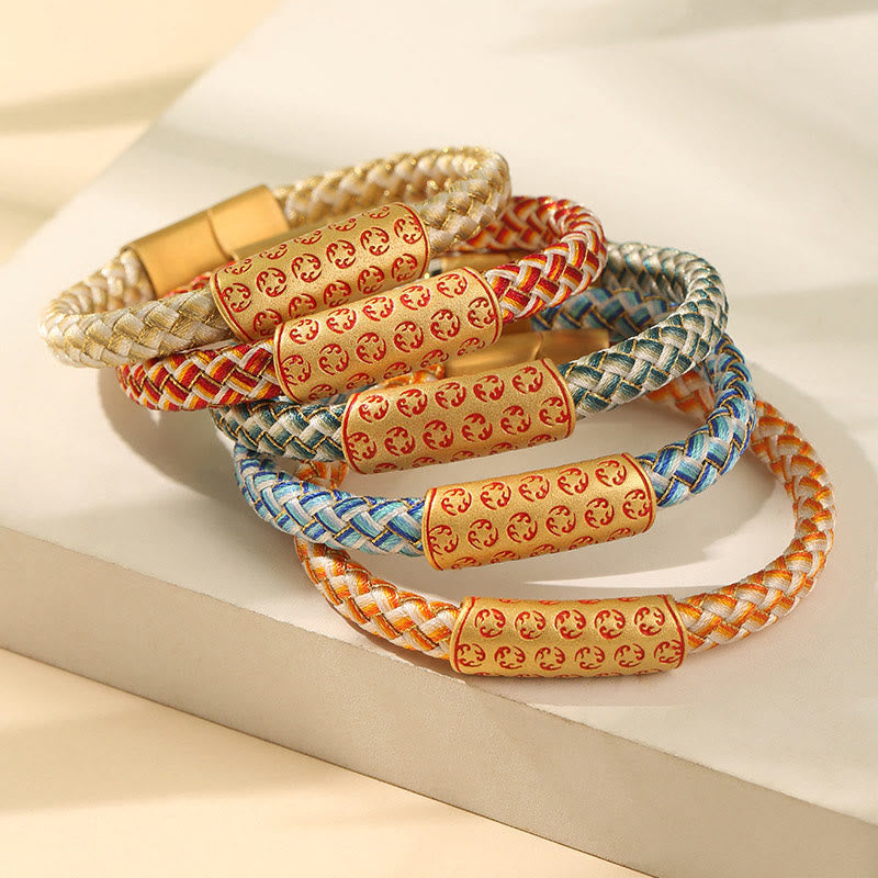 Red String 16cm Luck Bracelet with Diamond Knot Buckle