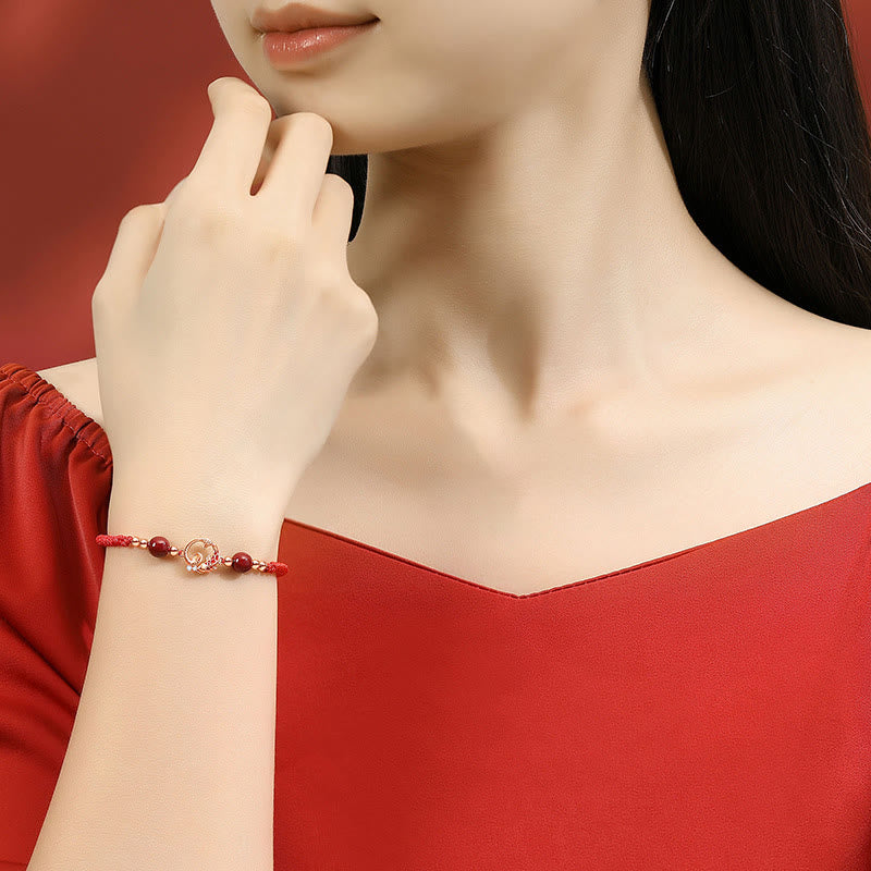 Red String Koi Fish Snake Protection Bracelet