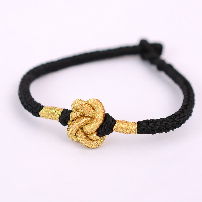 Red String Luck Strength Bracelet | Handmade Chinese Knotting