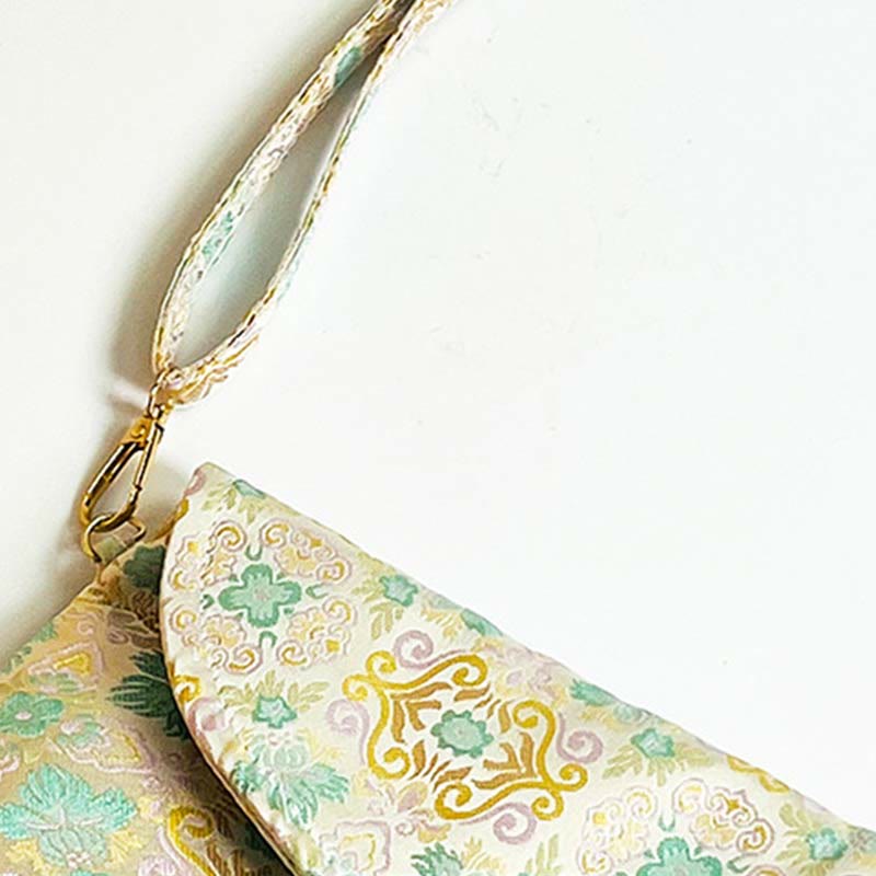Retro Floral Polyester Cotton Bohemian Crossbody Bag