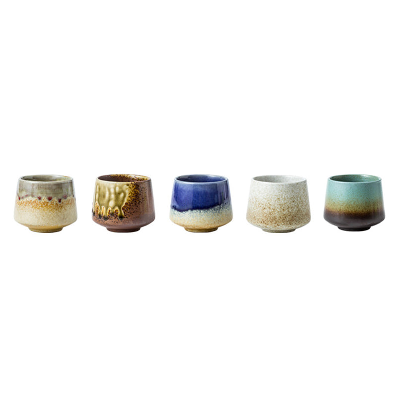 Retro Kiln Change Ceramic Coffee Mug 200ml