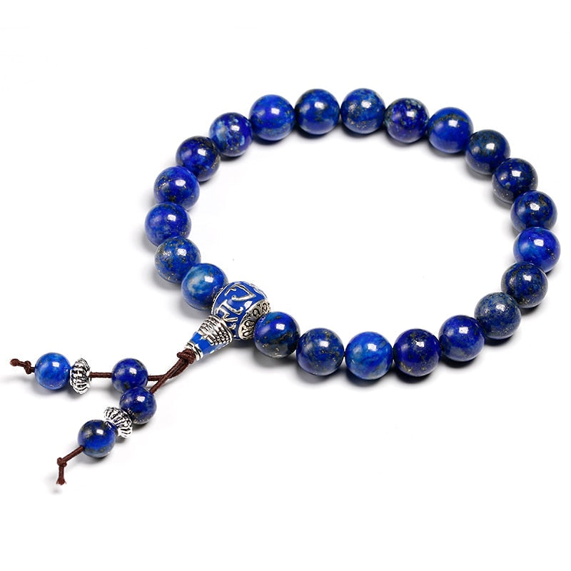 Royal Blue Lapis Lazuli Bracelet for Inner Balance