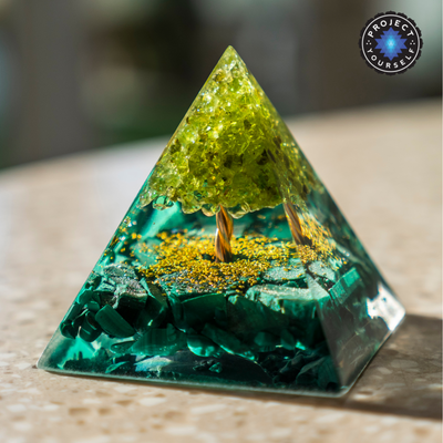 Sacred Love Forest Orgone Pyramid