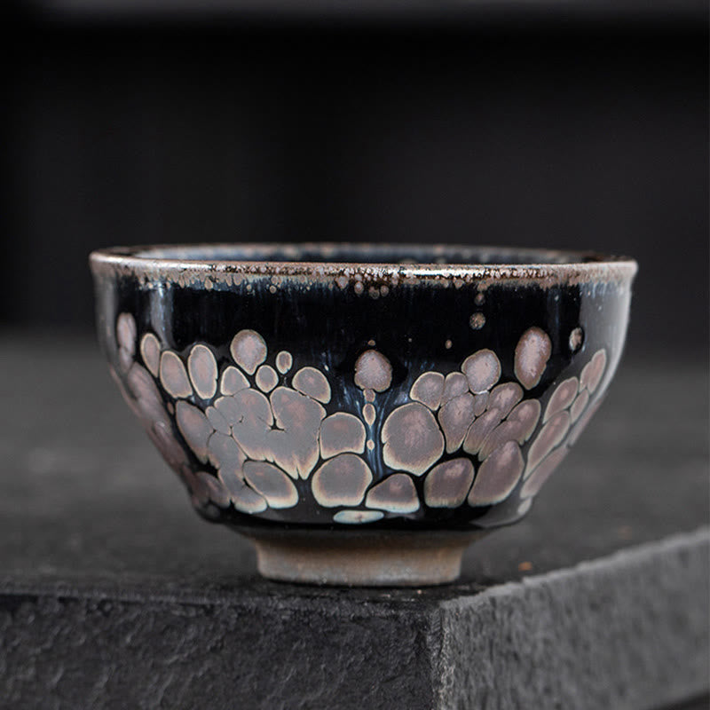 Sakura Jianzhan Ceramic Tea Cup 140ml Cherry Blossom Design