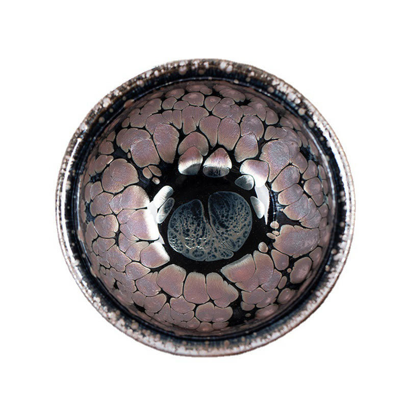 Sakura Jianzhan Ceramic Tea Cup 140ml Cherry Blossom Design