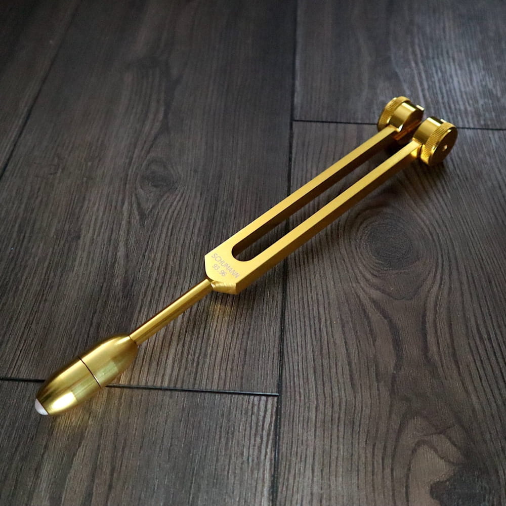 93.96Hz Healing Tuning Fork with Crystal Handle 93.96Hz Healing Tuning Fork with Crystal Handle