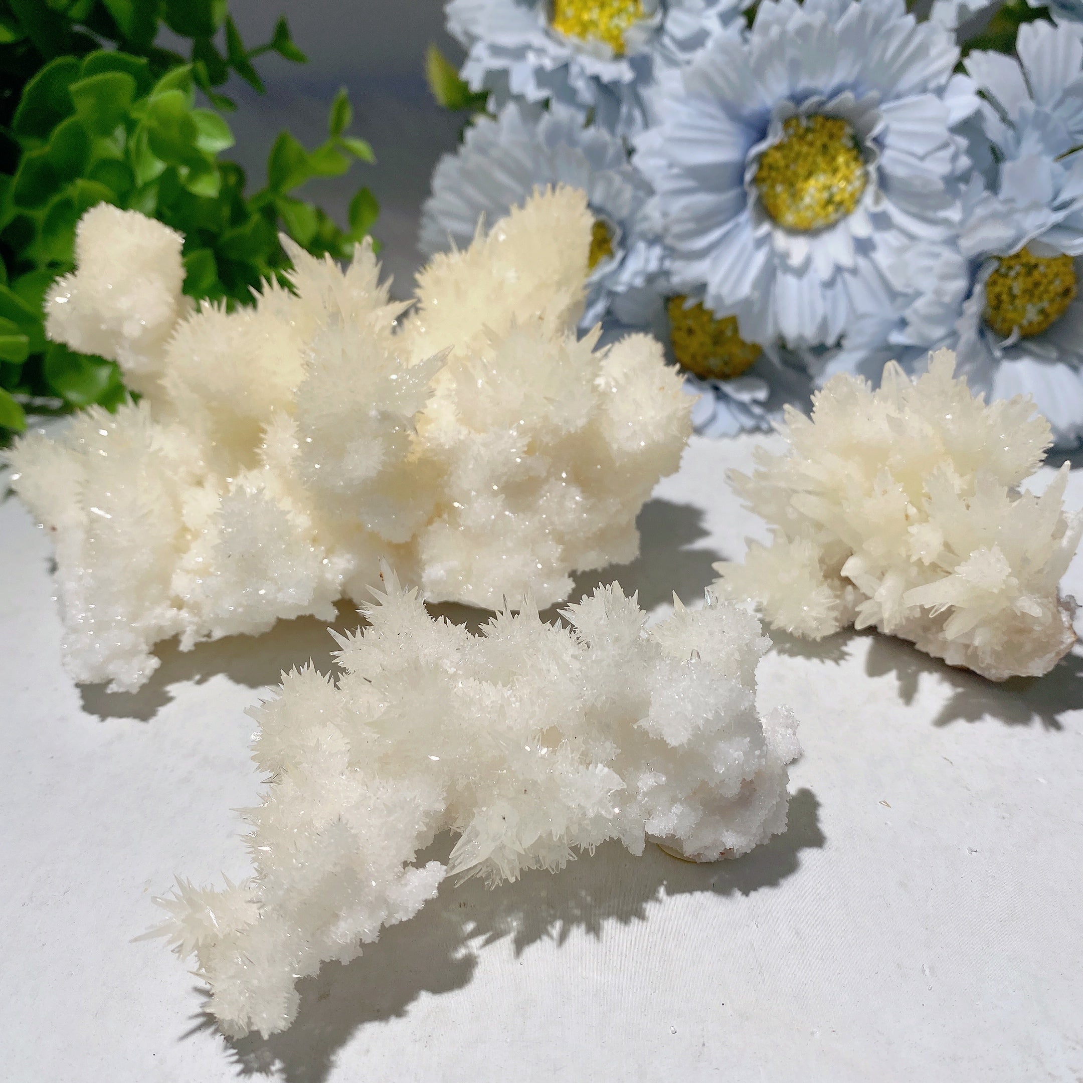Selenite & Calcite Crystal Specimen 0.2-0.5kg Healing Stone