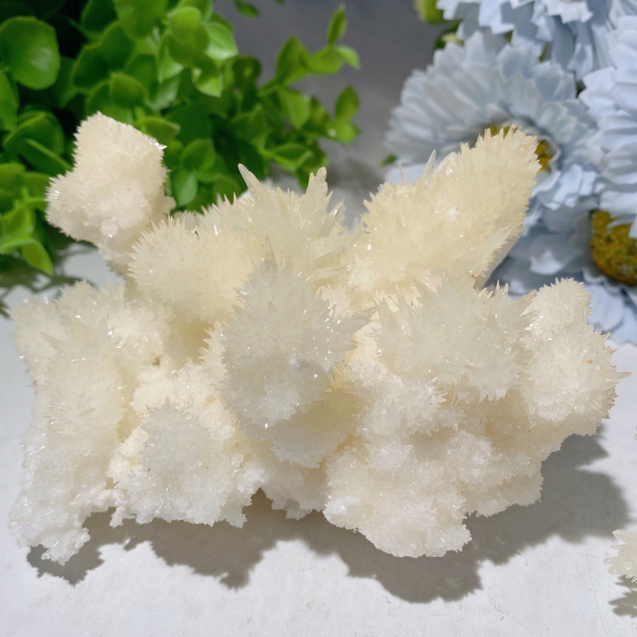 Selenite & Calcite Crystal Specimen 0.2-0.5kg Healing Stone