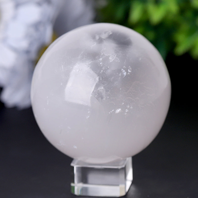 Selenite Crystal Sphere 1.5-4 inches for Meditation