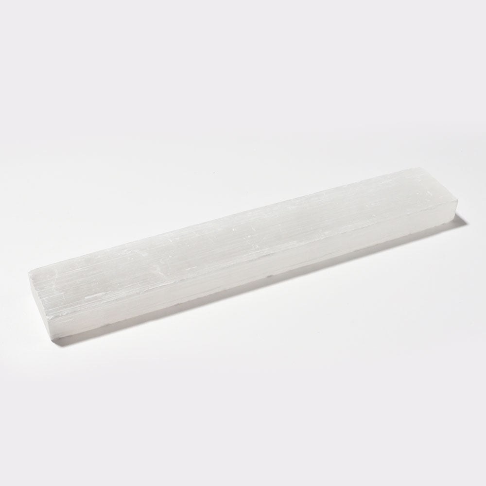 Selenite Stick with Chakra Engraving 7.2inch Crystal Healing