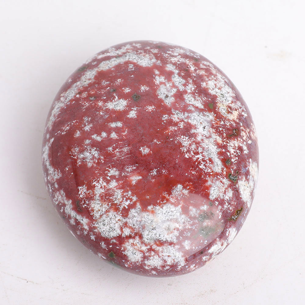 Set of 2 Ocean Jasper Polished Palm Stones 2.5-3 Inch