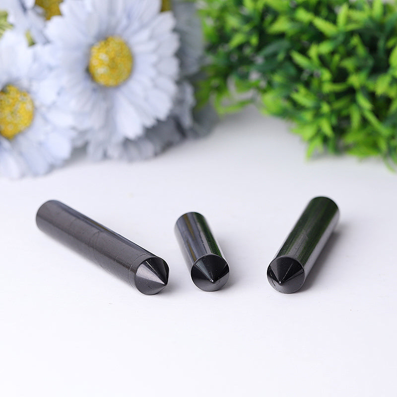 Shungite Crystal Massage Wand 15×75 to 100 mm Healing Tool