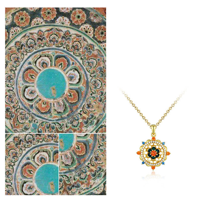 Silver Lotus Flower Necklaces for New Beginning & Enlightenment