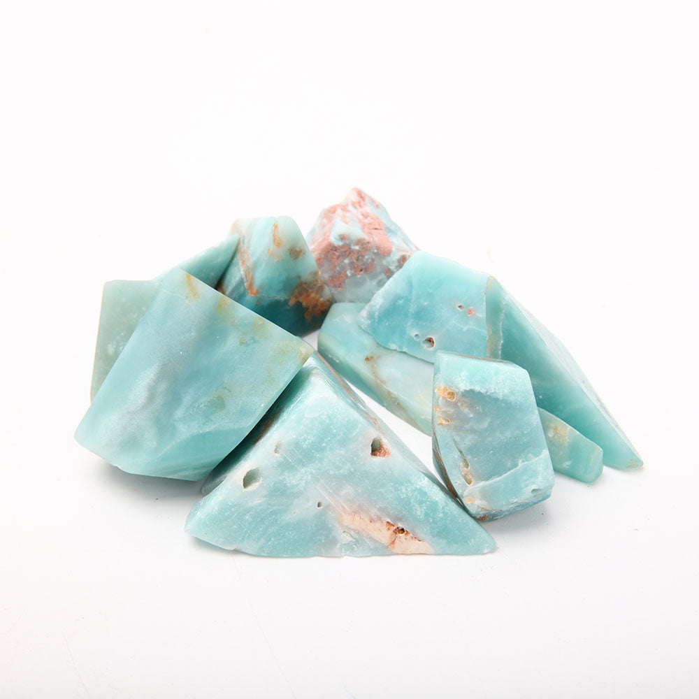 Sky Blue Raw Crystal Chunks 0.5kg for Healing