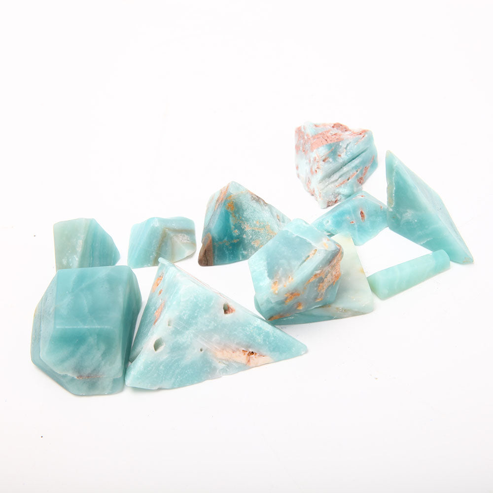 Sky Blue Raw Crystal Chunks 0.5kg for Healing