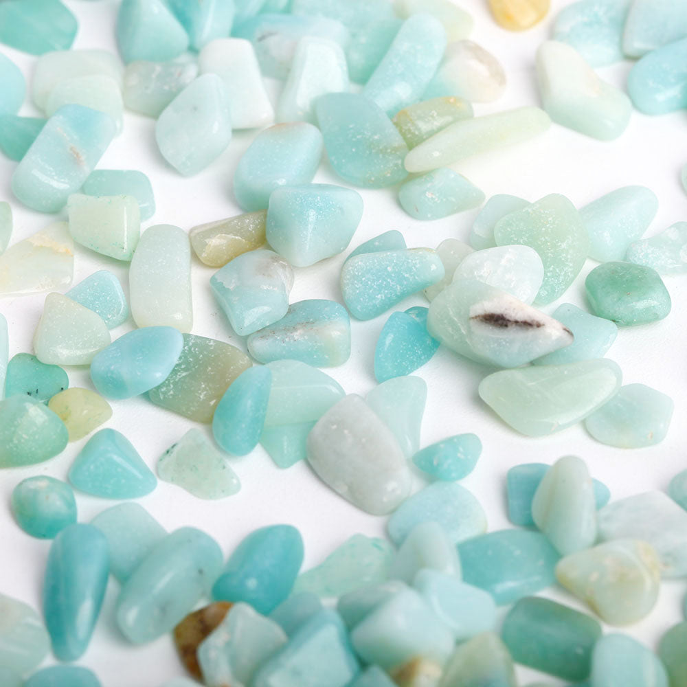 Sky Blue Tumbled Stones 5-7mm Crystal Chips