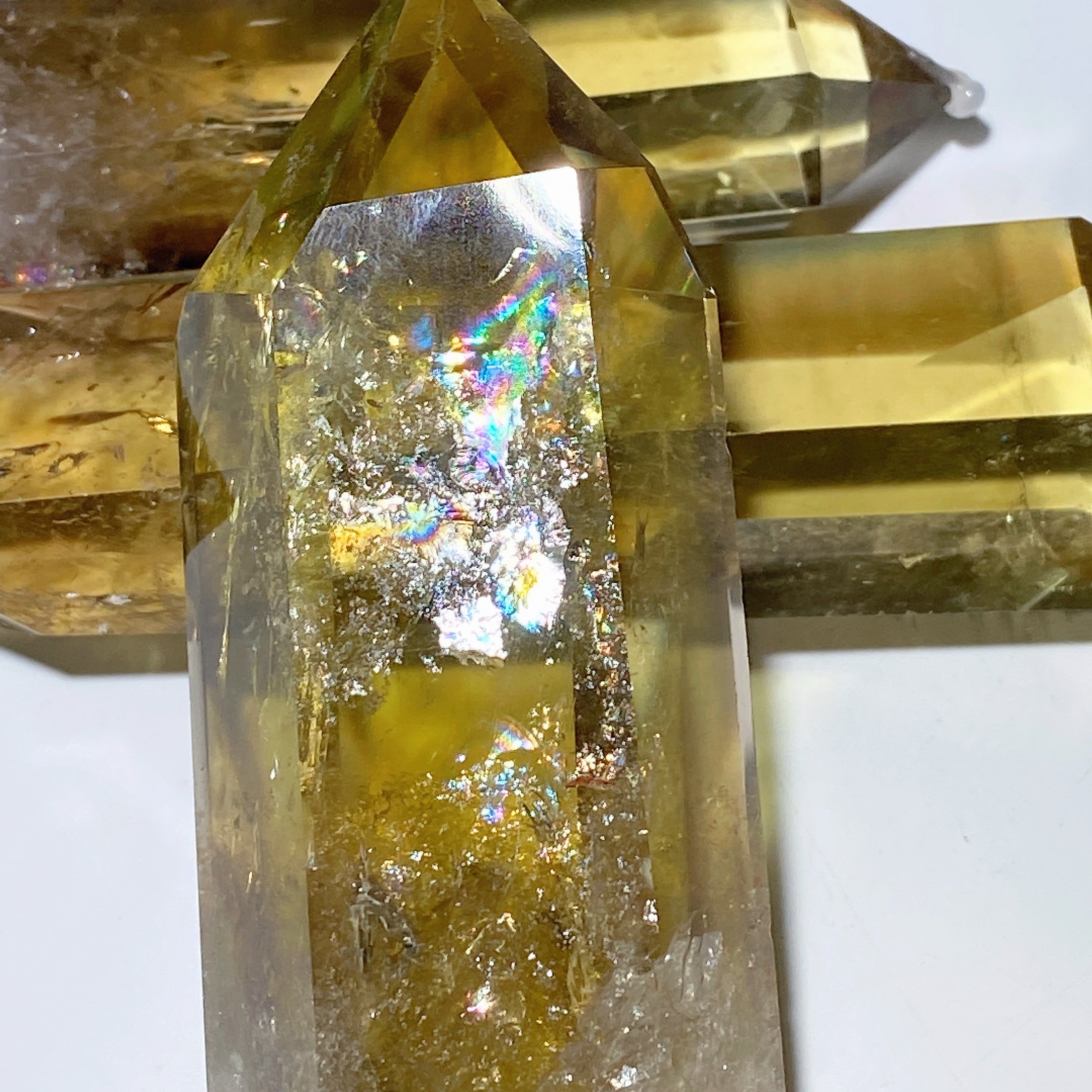 Smoky Citrine Crystal Tower 3.3-6.0 inches Healing Display